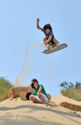 sand dunes